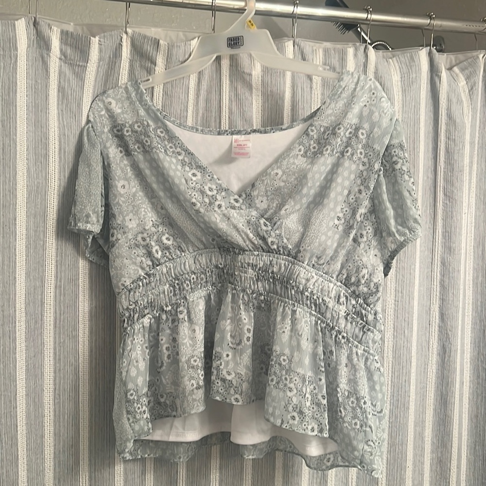 Women’s floral blouse
